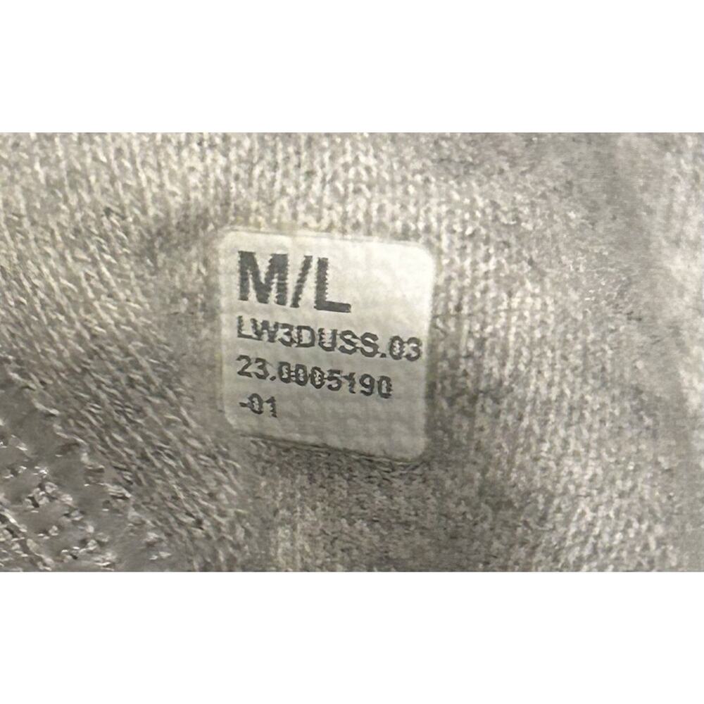Lululemon Scuba Oversized Half-Zip Hoodie Heathered Core Ultra Light Grey M/L - Picture 8 of 8